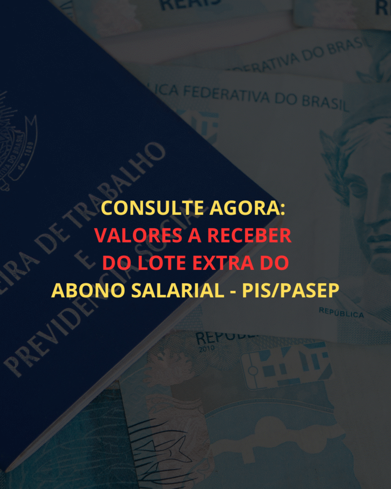 Urgente: consulte seu Lote Extra do Abono Salarial agora